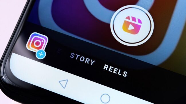 Reels Instagram Celular
