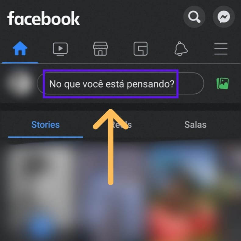 Print facebook publicação