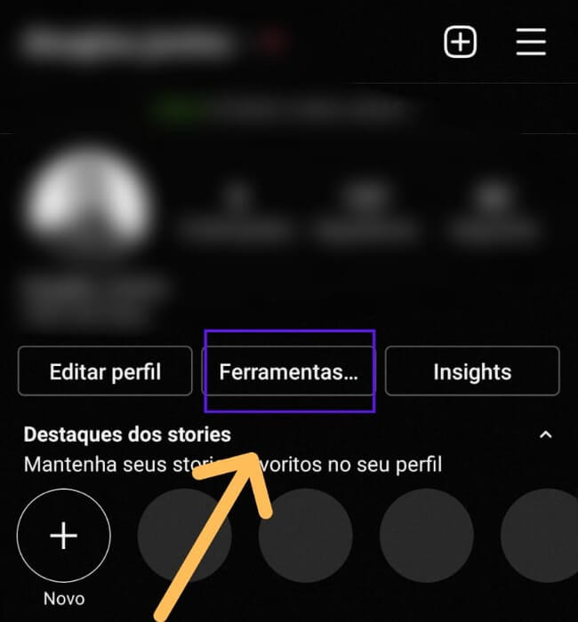 ferramentas perfil instagram